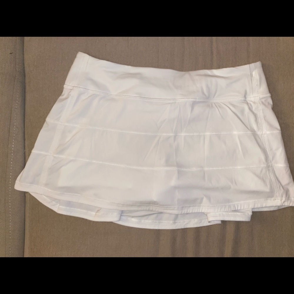 Lululemon white skirt